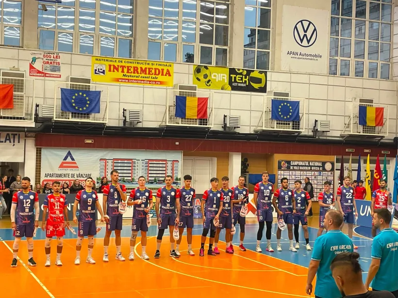 CSM Arcada Galaţi a debutat cu victorie