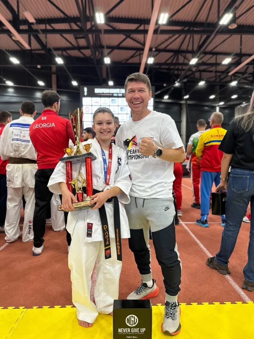 O medalie de aur şi două de bronz pentru Crina Bianca Stase la Europene