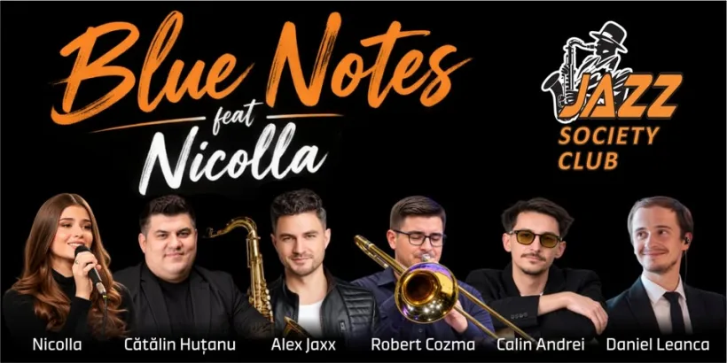 Blue Notes feat Nicolla la Jazz Society Club din Galaţi