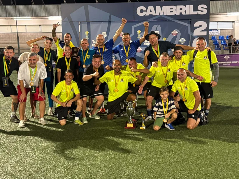 Legends Galaţi, campioana Europei la minifotbal