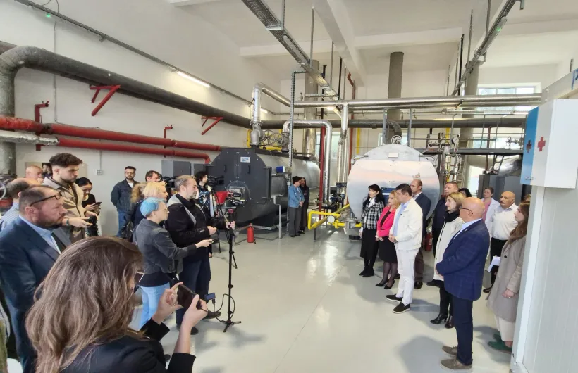 Centrală termică modernizată la Spitalul Județean Galați. Investiția de 23,3 milioane de lei reduce consumul de energie cu peste 40%