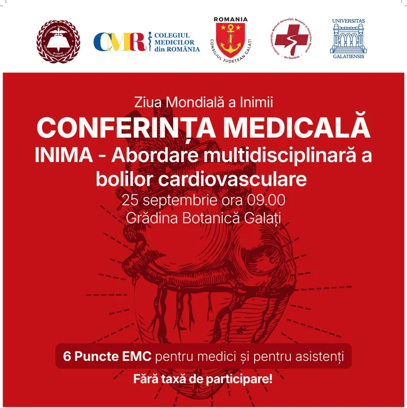 O nouă conferință medicală, dedicată dialogului specialiștilor din domeniul bolilor cardiovasculare