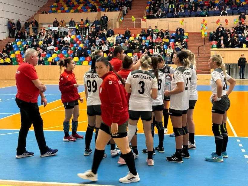 Handbalistele de la CSM Galaţi şi-au aflat adversara din optimile Cupei