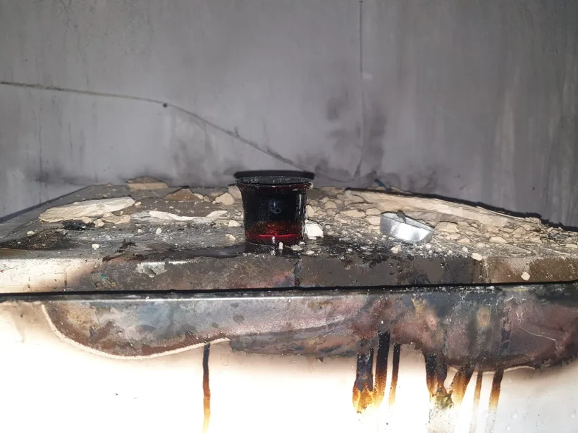 Incendiu într-un bloc din Galați: locatarii s-au autoevacuat