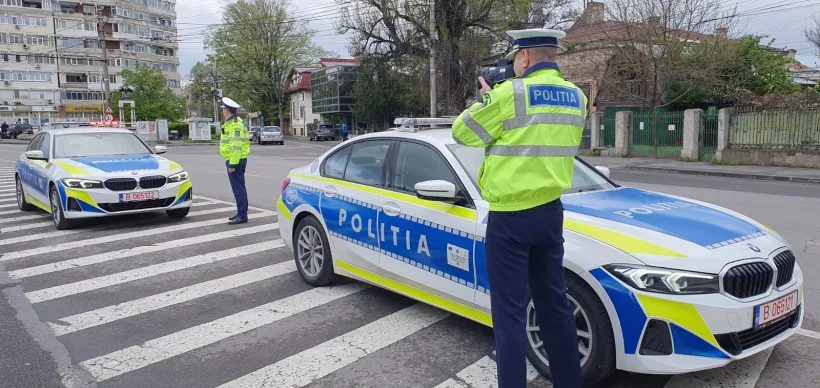 Două mașini BMW au intrat în dotarea IPJ Galați