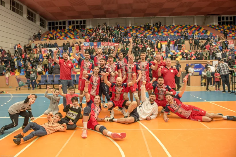 CSM Arcada joacă primele meciuri din finală la Bucureşti