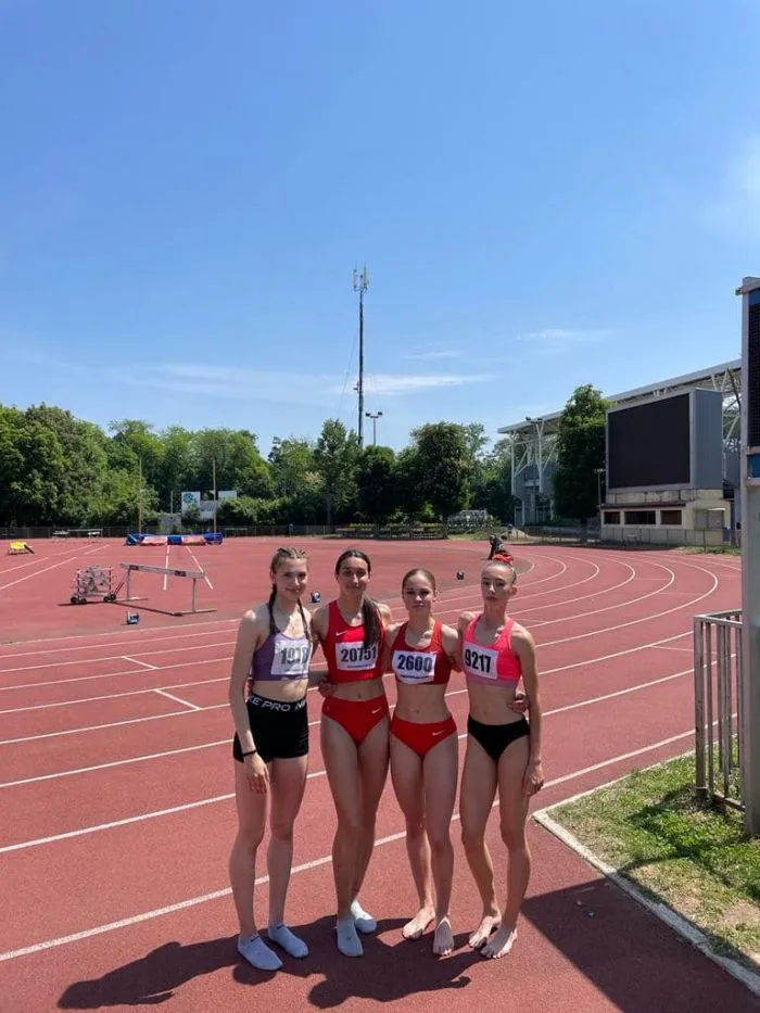 Atleta gălăţeană Rebeca Daria Ciocan visează la o medalie europeană la juniori