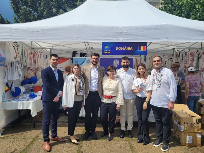 ”Orășelul  European” din Moldova inaugurat (și) de gălățeni