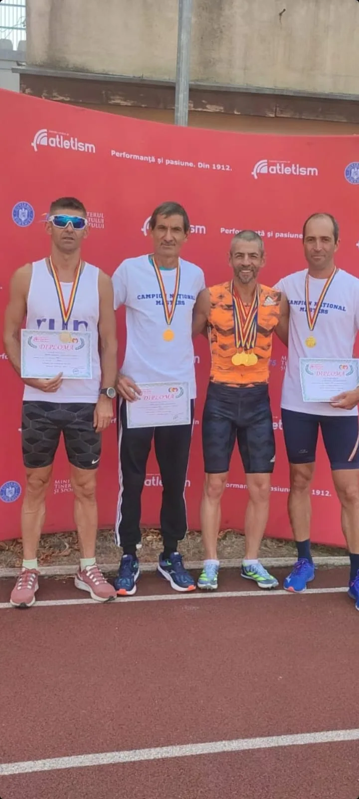 Mens sana in corpore sano. Şase medalii de aur pentru atleţii gălăţeni la Naţionalele Masters