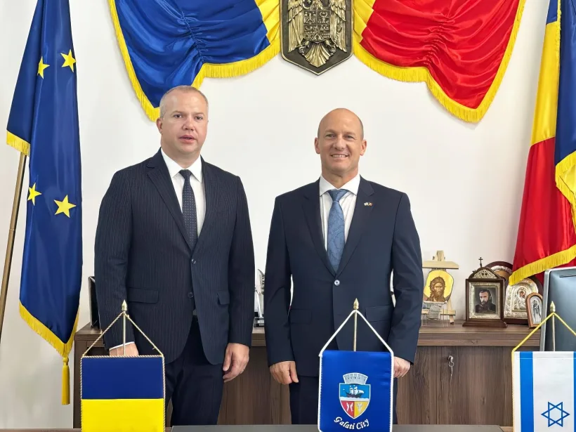 Ambasadorul Israelului în România, în vizită la Galați