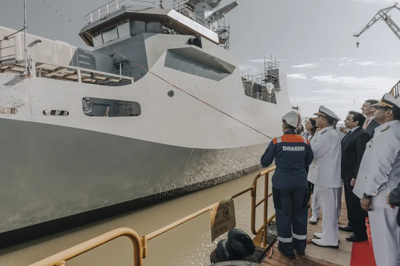 Șeful Statului Major Naval al Pakistanului, prezent la Damen Galați
