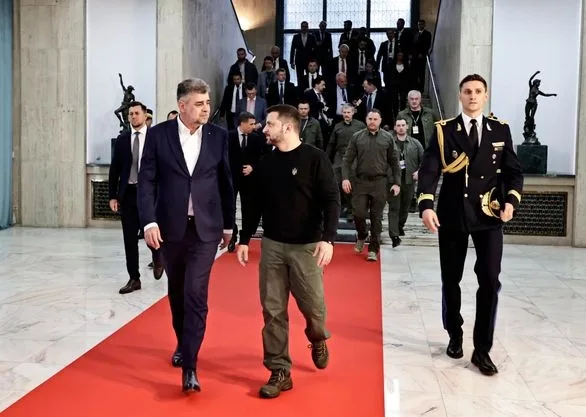 Ciolacu, la întâlnirea cu Zelenski: Am cerut ca autoritățile ucrainene să recunoască inexistența așa-numitei „limbi moldovenești”
