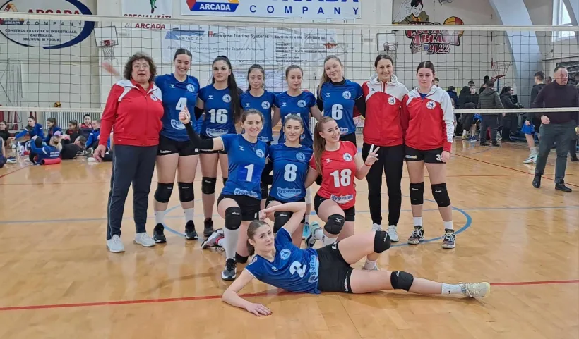 Victorie la final de an pentru voleibalistele de la CSU Hygienium