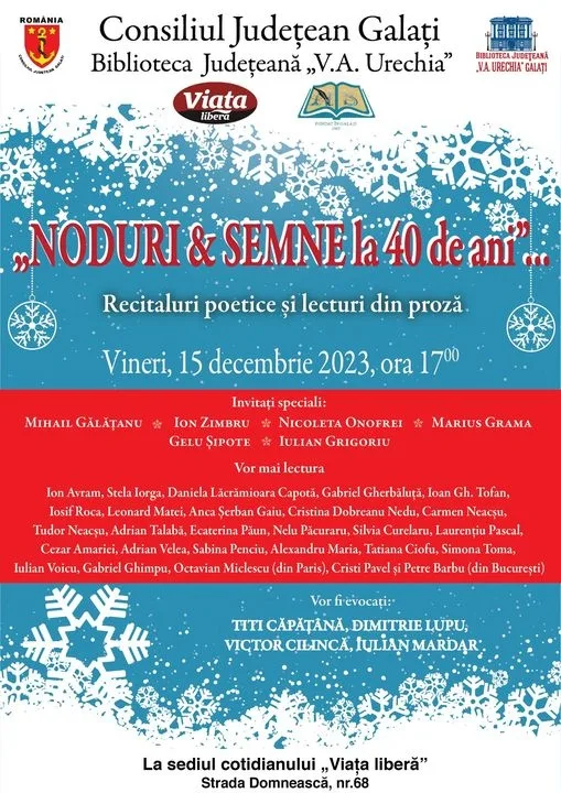 „NODURI & SEMNE la 40 de ani”