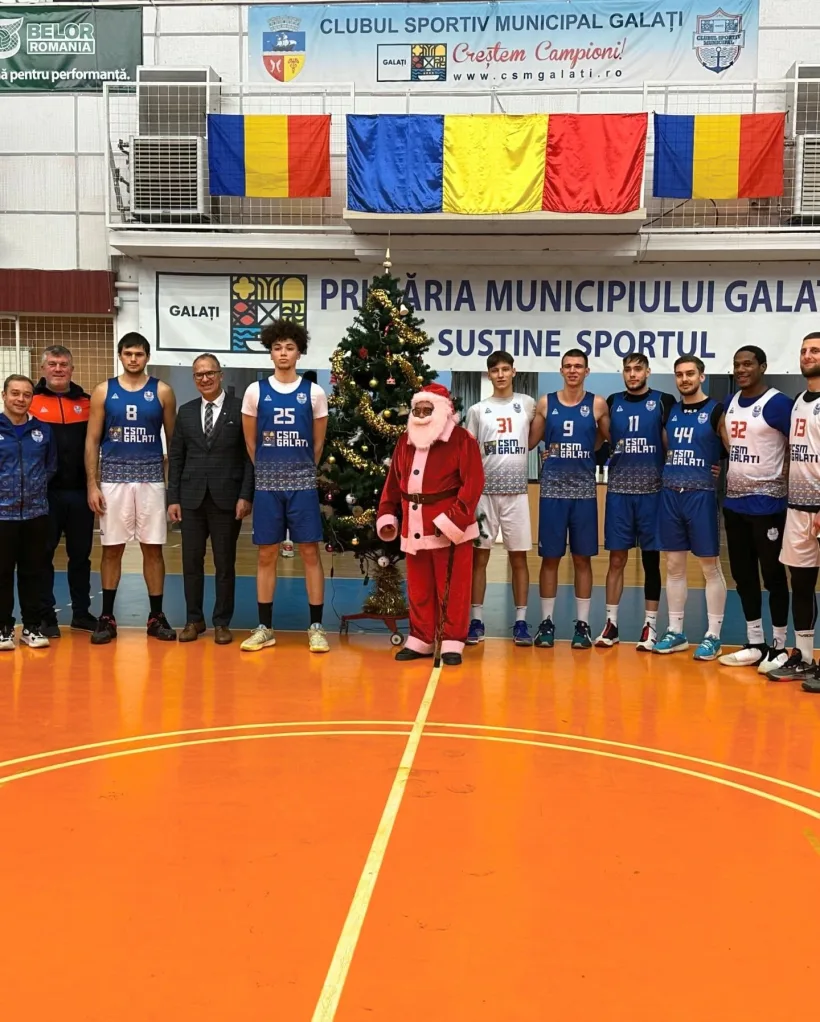 Baschetbaliştii de la CSM Galaţi primesc vizita Coronei Braşov