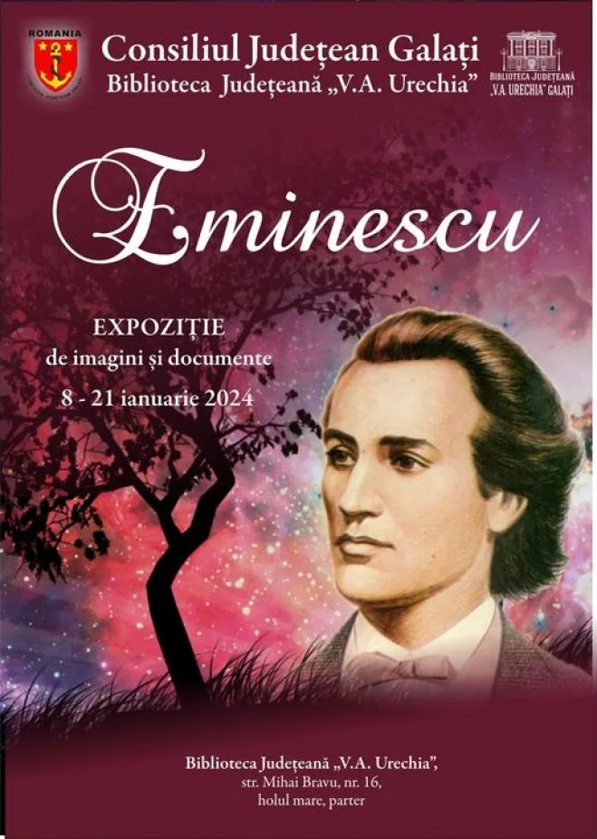 Expoziţia de imagini şi documente „Eminescu”