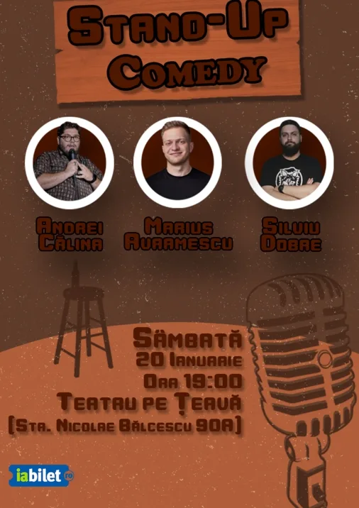 Un stand up de excepţie la Galaţi