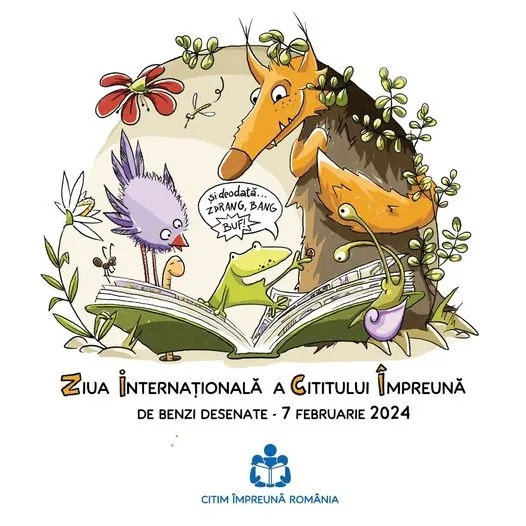 7 februarie - Ziua Internaţională a Cititului Împreună