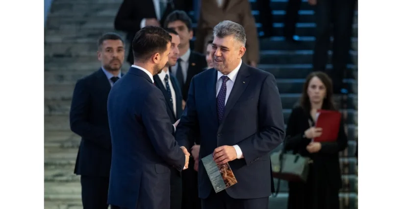 Premierul Marcel Ciolacu, întrevedere cu președintele Muntenegrului, Jakov Milatovic