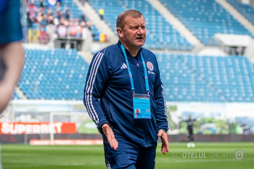 Dorinel Munteanu, manager tehnic Oţelul: „Mai am contract până în vară cu Oțelul, sunt în obiectiv, vreau să rămână echipa în Superligă”