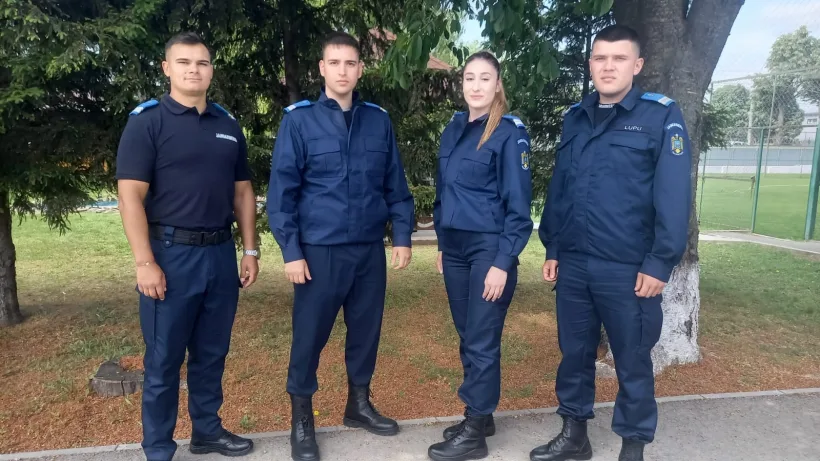 Cei mai tineri dintre jandarmii gălățeni au început activitatea