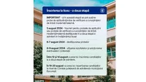 Continuă procesul de înscriere la liceu