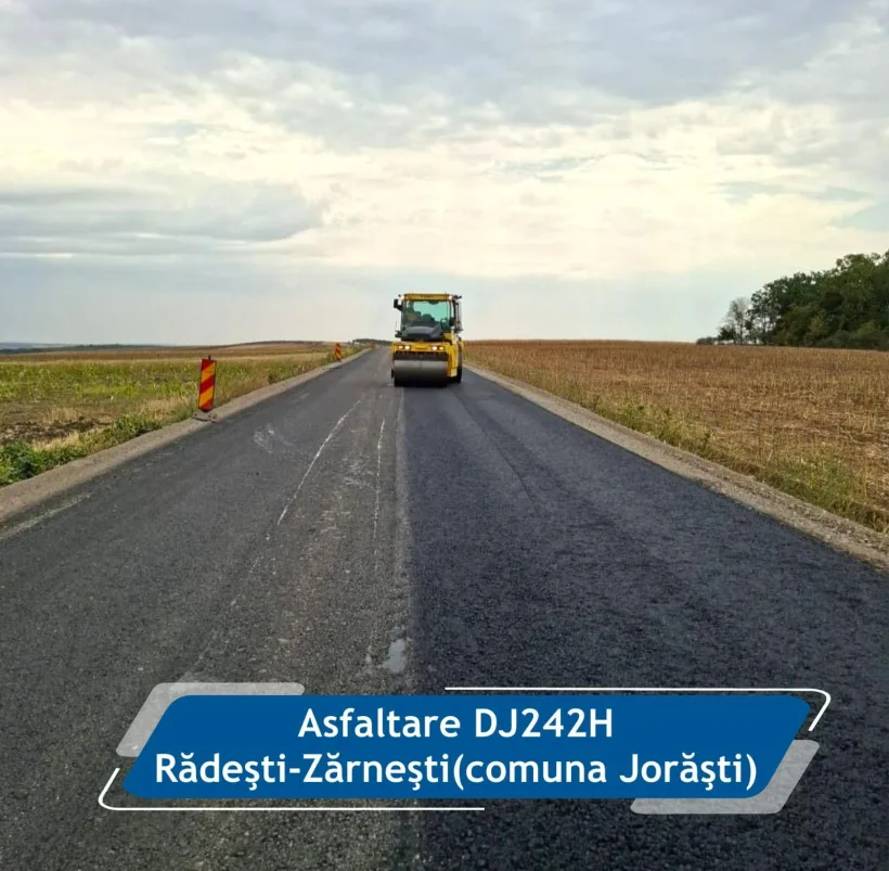 Costel Fotea: Continuă modernizarea drumurilor județene