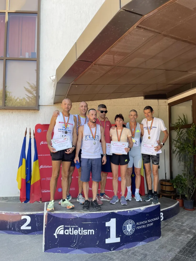 Cinci titluri naţionale Masters pentru atleţii gălăţeni de la CSM Dunărea
