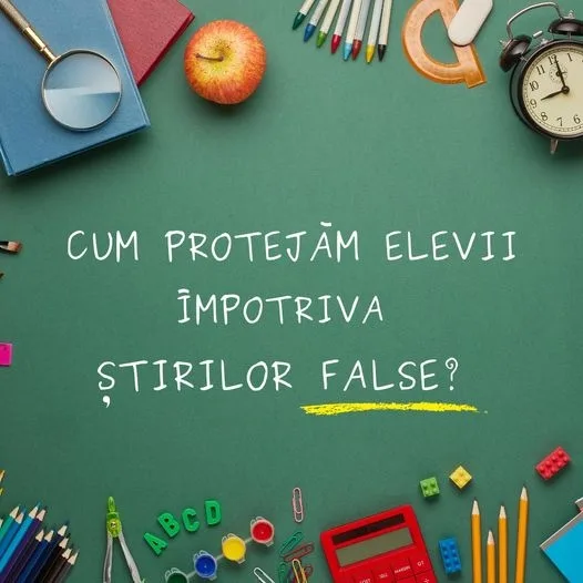 CE: Set de instrumente adresat profesorilor pentru combaterea dezinformării