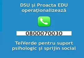 COVID-19: Linie telefonică pentru suport psihologic și sprijin social