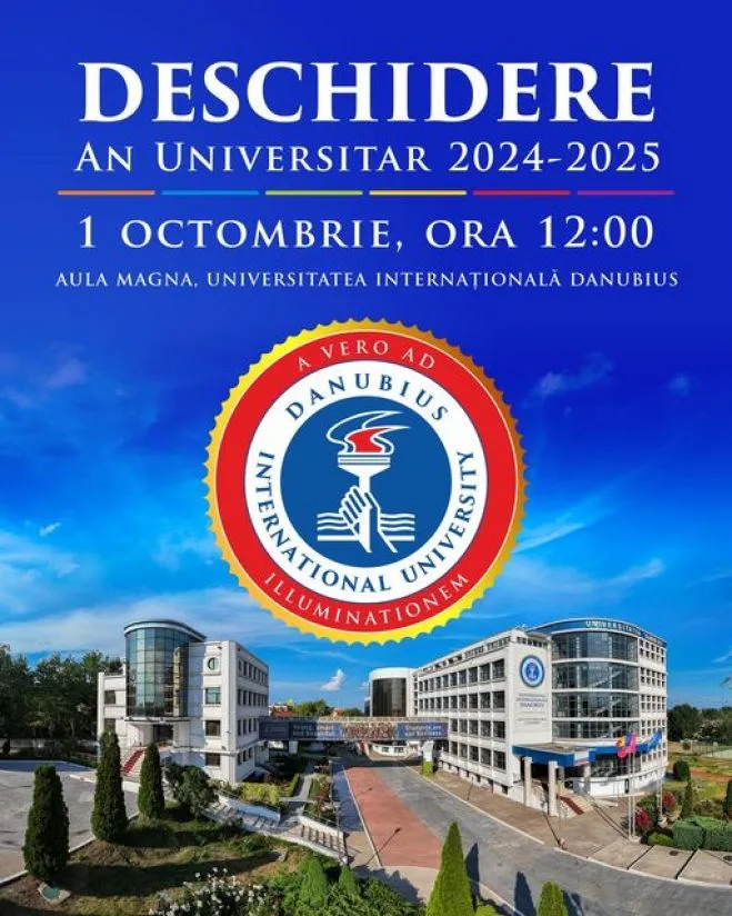 1 Octombrie - Ceremonia pentru Deschiderea Noului An Universitar la DiU