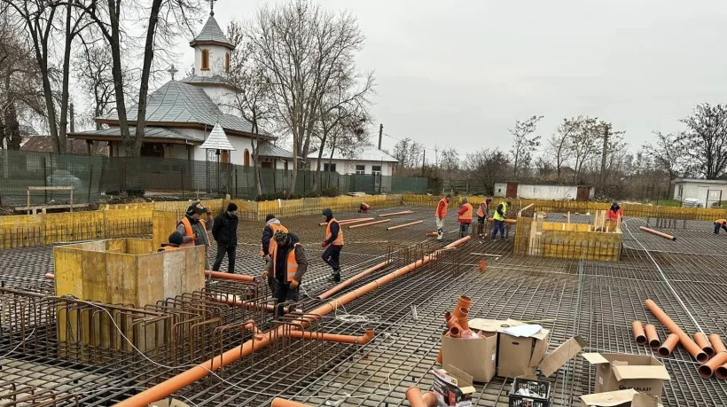 Se lucrează susținut la cea mai mare investiție din sănătatea tecuceană