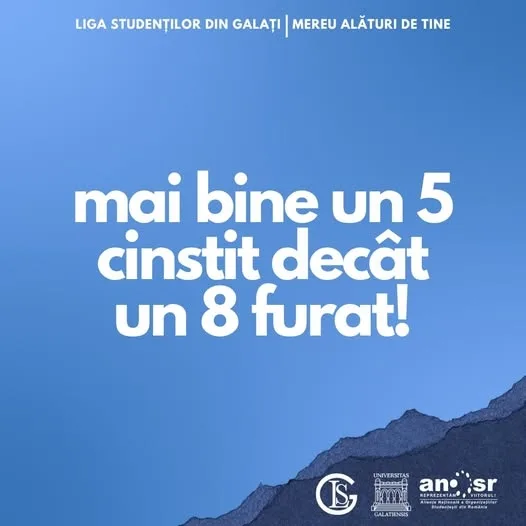Reacția studenților gălățeni din LSG la cazul de corupție, devenit public, din Facultatea de Farmacie
