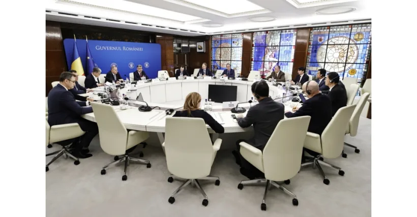 Premierul Marcel Ciolacu s-a întâlnit cu delegația FMI