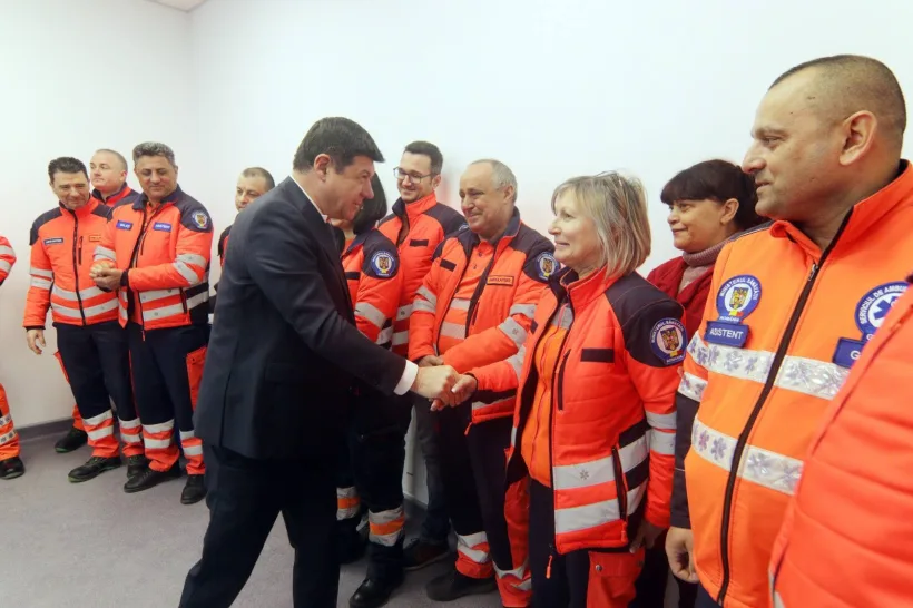 Ambulanța Tecuci are un sediu modern și sigur! Prima investiție „verde” pentru tecuceni în 2025