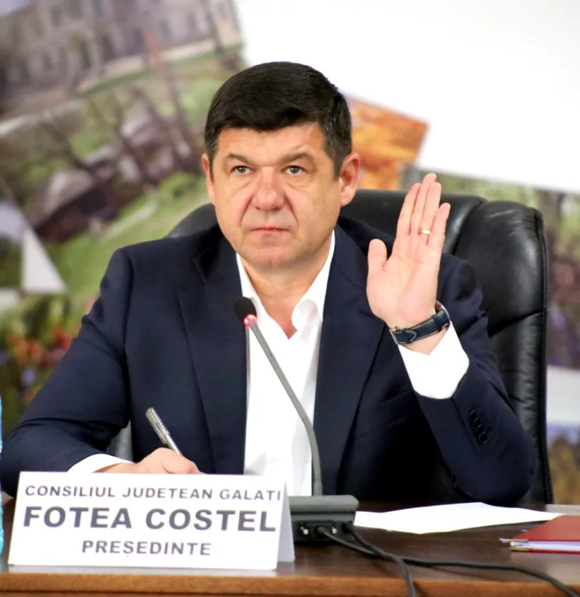 Președintele CJ Galați Costel Fotea: se lucrează pe drumurile afectate de viituri