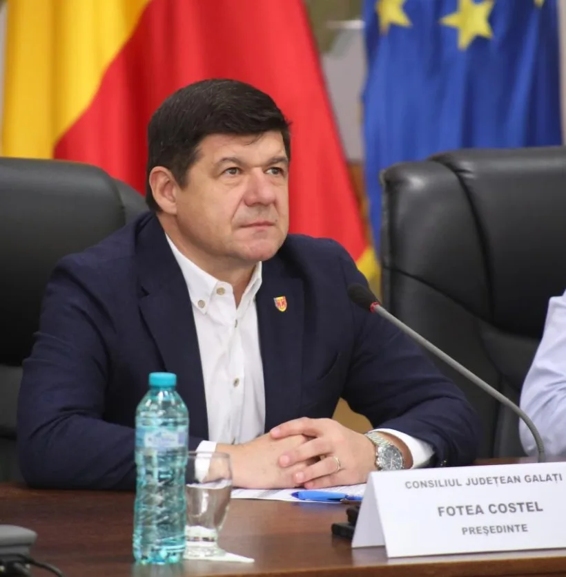 Costel Fotea: Continuă lucrările la podul dintre Umbrărești și Cudalbi, situat pe DJ 253