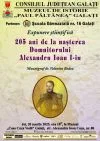 205 ani de la nașterea Domnitorului Alexandru I. Cuza marcați de elevii din Galați