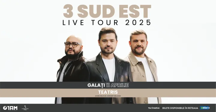 Concert unic cu 3 Sud Est la Galaţi