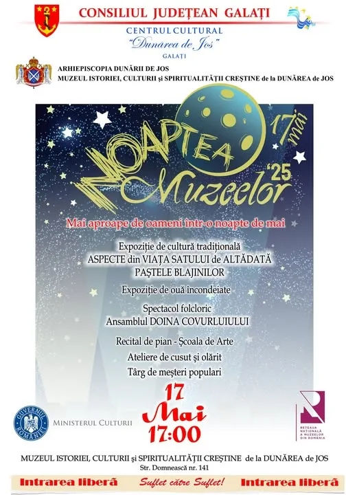 Noaptea Muzeelor, Galați-2025