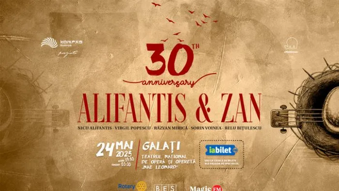 Întâlnire cu Nicu Alifantis la Teatrul Naţional Nae Leonard din Galaţi