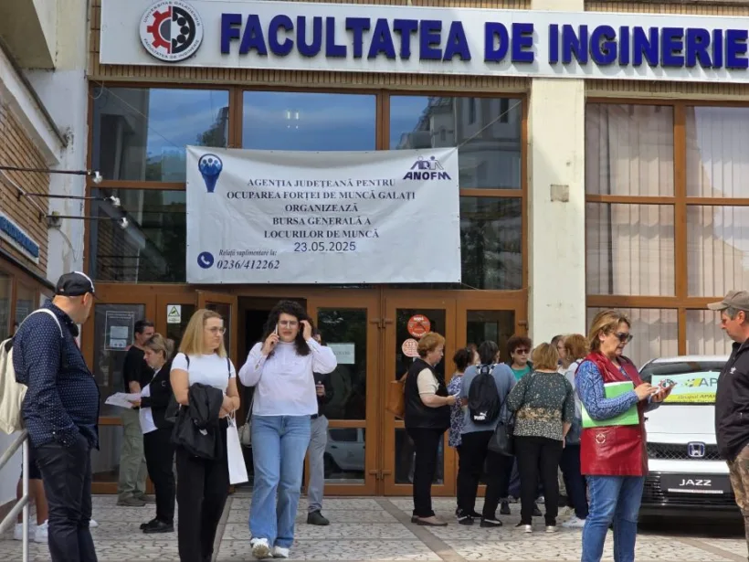 Peste 1.000 de gălățeni au participat la Bursa locurilor de muncă
