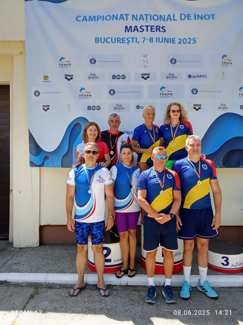 Salbă bogată de medalii pentru gălăţenii de la Aqua Sport