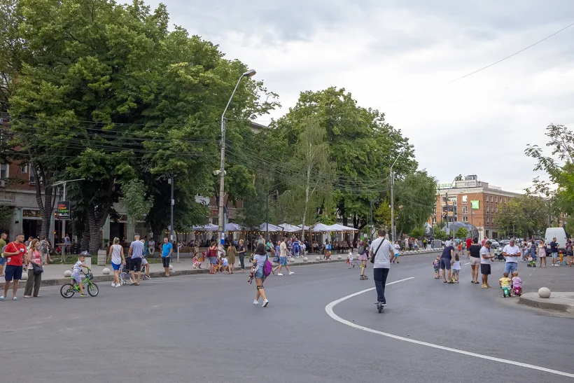Strada Domnească devine pietonală în weelend, în zona „Spicu”