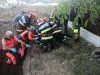 Un bărbat a fost surprins sub un mal de pământ, în județul Galați