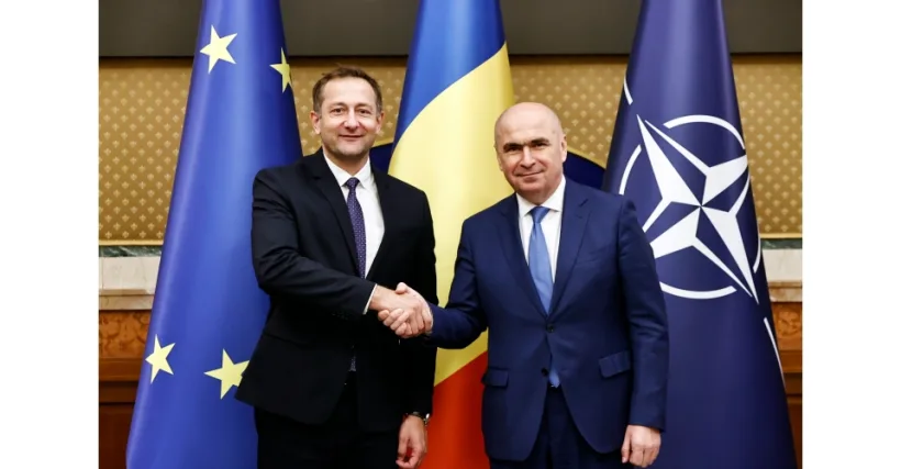 Bolojan a discutat la Palatul Victoria cu comisarul european pentru agricultură și alimentație