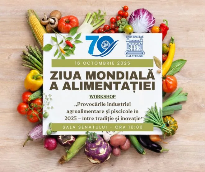 70 de ani de ani de învățământ superior de industrie alimentară la Galați