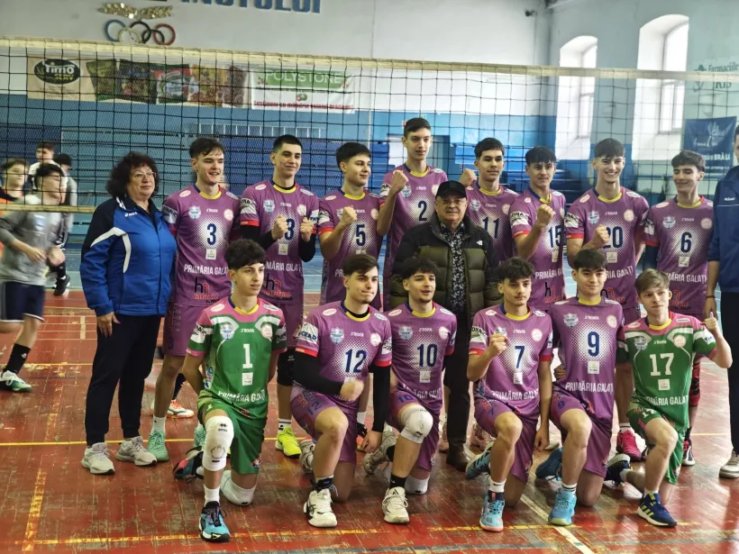 Cinci juniori de la CSM Arcada CSŞ Galaţi vor îmbrăca tricoul Naţionalei României Under 18