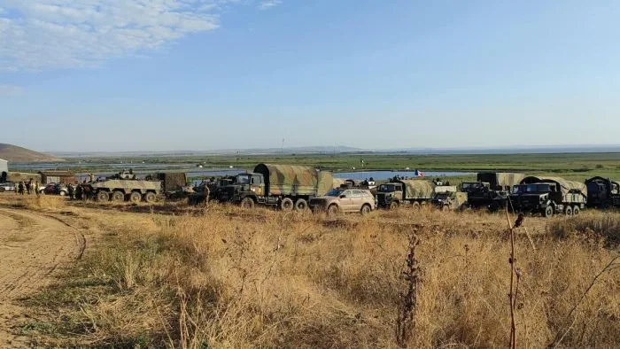 Exerciții militare cu muniție de război, pe Dunăre
