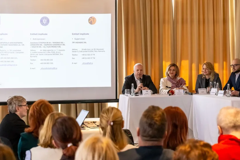 Conferință de finalizare a proiectului „Modernizarea și dezvoltarea Portului Mineralier Galați”